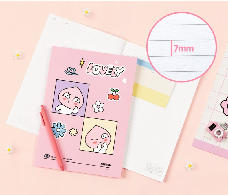 [KAKAO FRIENDS] Back-to-School Notebook Series (4 pcs per design)10-Pack