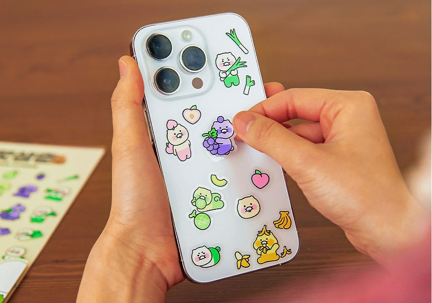 [KAKAO FRIENDS] choonsik mat samchun transparent sticker