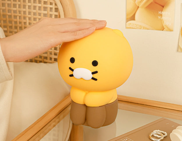 [KAKAO FRIENDS]Choonsik Sitting Silicone Mood Light Night Lamp