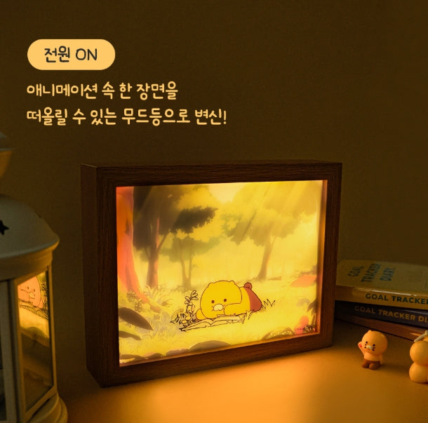 [KAKAO FRIENDS]Choonsik Frame Mood Light Decorative Night Lamp