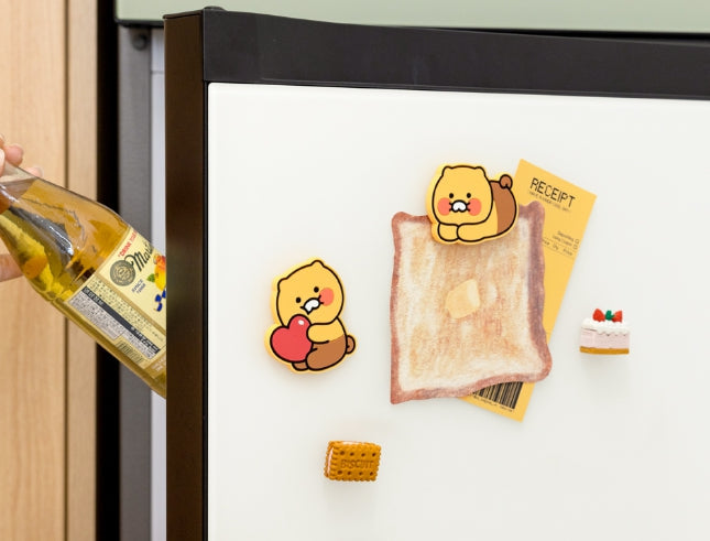 [KAKAO FRIENDS] PVC Magnet Set Fridge & Photo Frame 4pcs