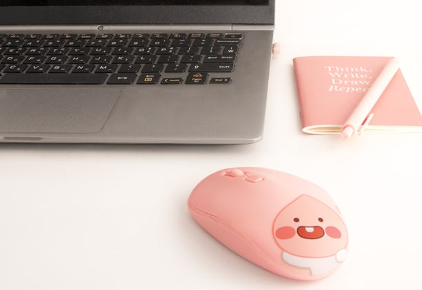 [KAKAO FRIENDS]Little Friends Apeach Wireless Mouse Bluetooth Cute Laptop Office Mouse