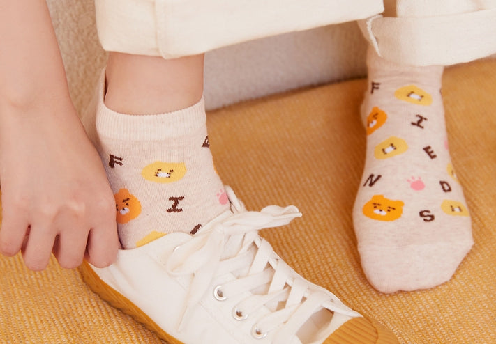 [KAKAO FRIENDS] daily short socks