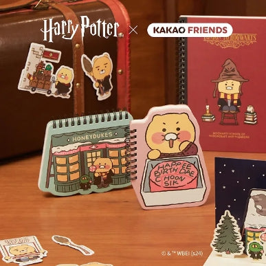 [KAKAO FRIENDS] harry potter x kakao friends mini notebook