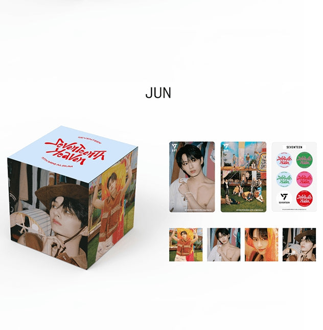 SEVENTEEN] FOLDING CUBE (SEVENTEENTH HEAVEN) OFFICIAL MD (Member
