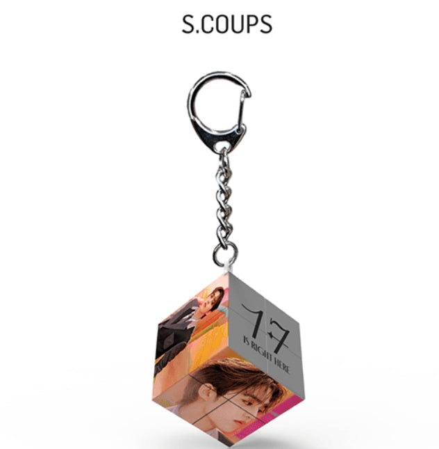 [SEVENTEEN] MINI CUBE KEYRING SET (17 IS RIGHT HERE) OFFICIAL MD