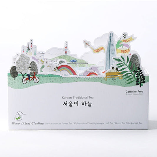 [KOREAN MUSEUM LIFE] seoul sky traditional tea bag set