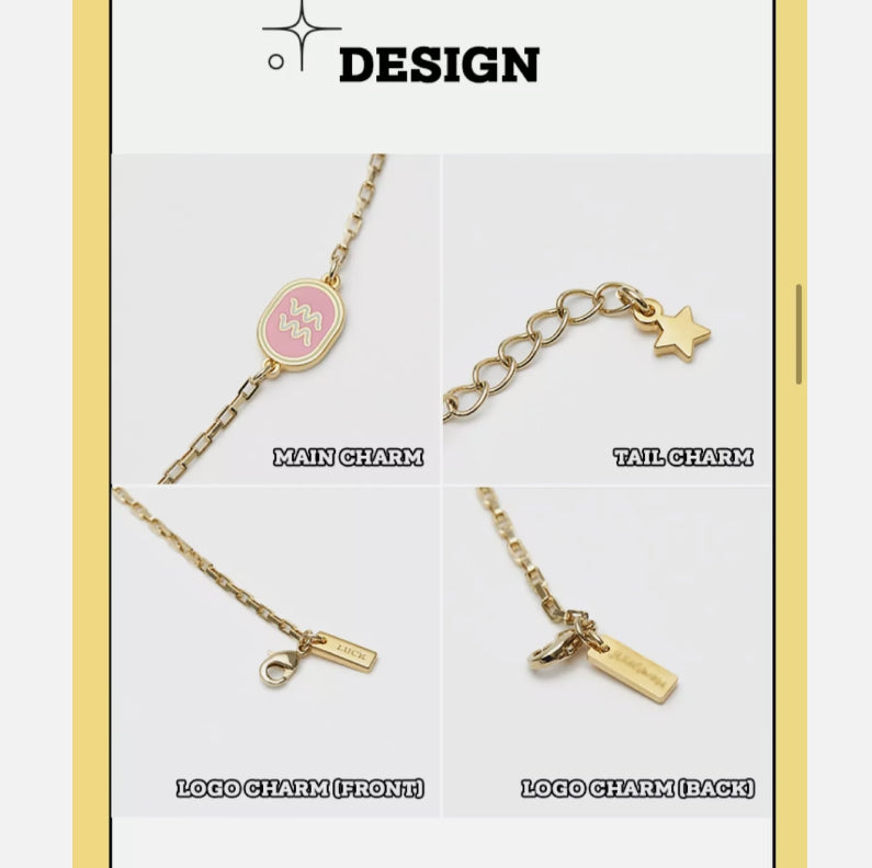 [ENHYPEN] JUNGWON BIRTHDAY WISH BRACELET GOLD OFFICIAL MD