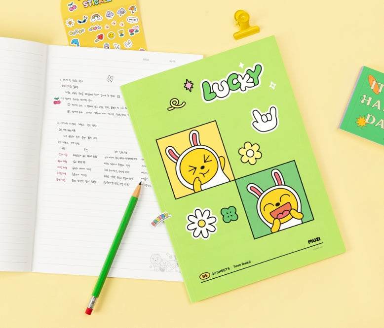 [KAKAO FRIENDS] Back-to-School Notebook Series (4 pcs per design)10-Pack