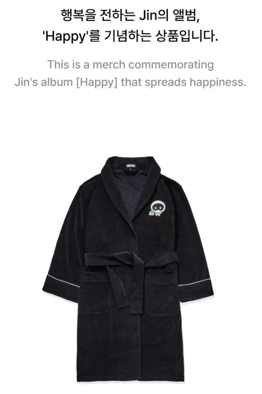 [BTS] JIN 'HAPPY' - Wootteo Robe + Gift