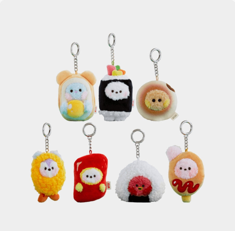 [BT21] minini plush keyring bunsik