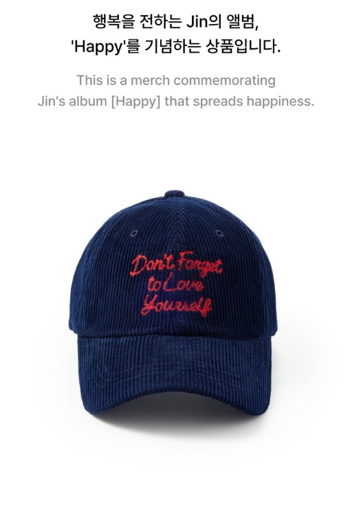 [BTS] JIN 'HAPPY' - Ball Cap
