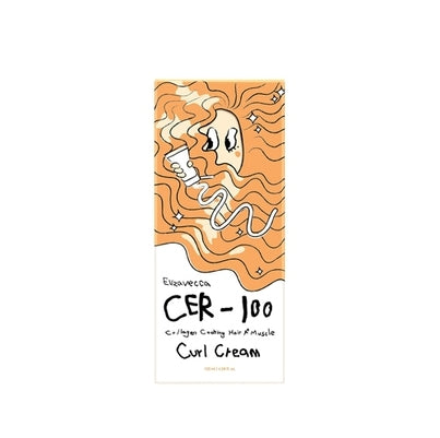 [Elizavecca] Collagen Coating Hair A+ Muscle Curl Cream (CER-100) 120ml