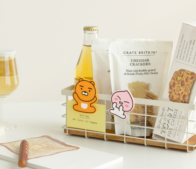 [KAKAO FRIENDS] PVC Magnet Set Fridge & Photo Frame 4pcs