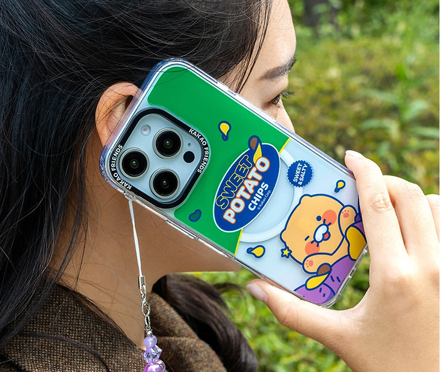 [KAKAO FRIENDS] choonsik snack clear magnetic case