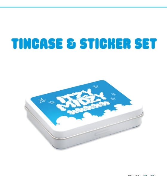 [ITZY] TINCASE & STICKER SET - MIDZY′S CELLS OFFICIAL MD (Regular item)