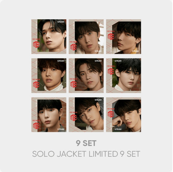 [&TEAM] jp 1st album 9 set