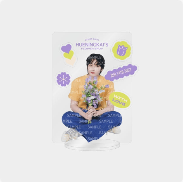 [TXT] hueningkai's flower shop - diy acrylic stand