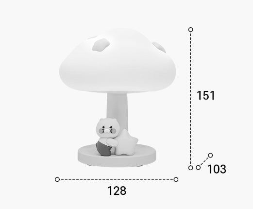 [KAKAO FRIENDS]Choonsik Diorama Wireless Touch Mood Lamp