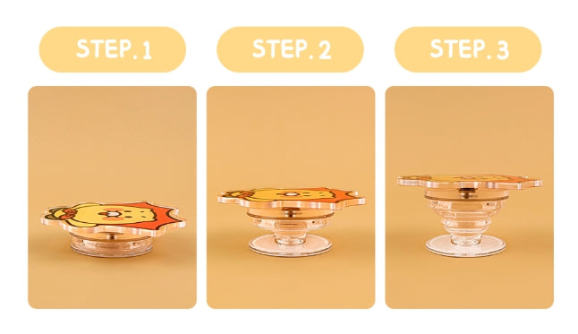 [KAKAO FRIENDS]Choonsik Acrylic Smartphone Stand Holder 4 Design Options