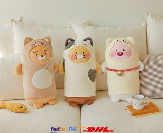 [KAKAO FRIENDS] Cat Pillow Choonsik Little Ryan Apeach OFFICIAL MD