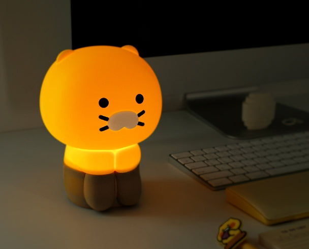 [KAKAO FRIENDS]Choonsik Sitting Silicone Mood Light Night Lamp