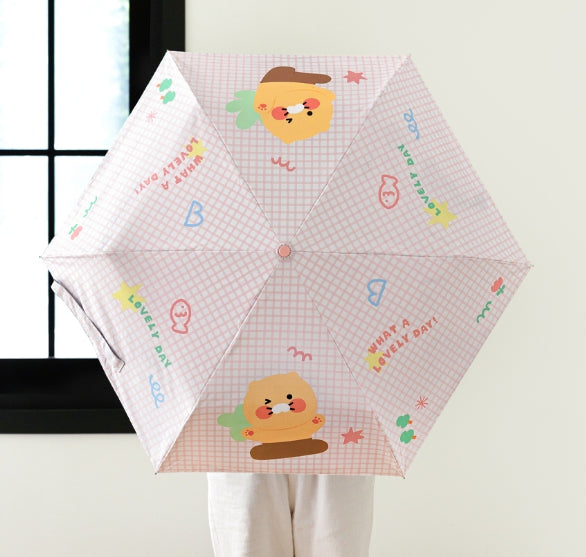 [Kakao Friends] 3-Fold Automatic Umbrella Chunsik/Ryan