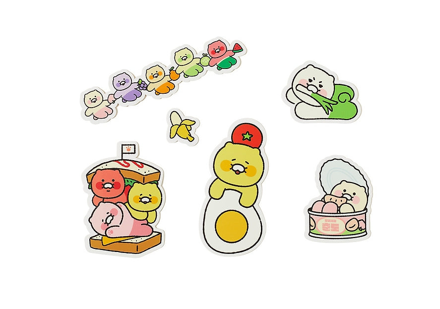 [KAKAO FRIENDS] choonsik mat samchun deco sticker pack