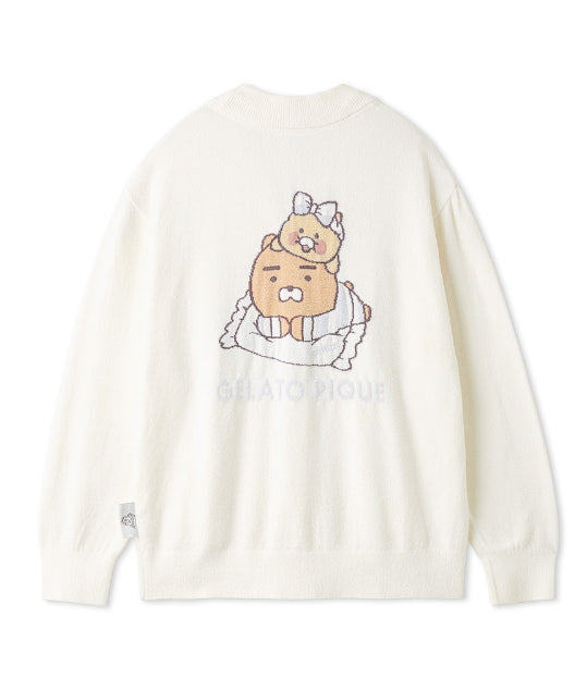[KAKAO FRIENDS] kakao friends x gelato pique ryan & choonsik smoothie cardigan unisex