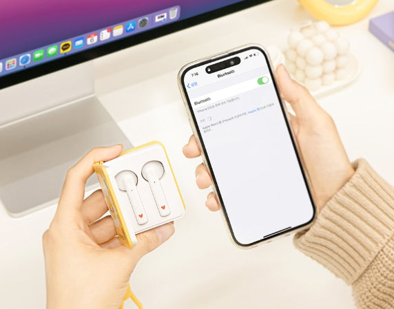 [KAKAO FRIENDS]Choonsik Wireless Bluetooth 5.3 In Ear Earbuds with Type C Charging