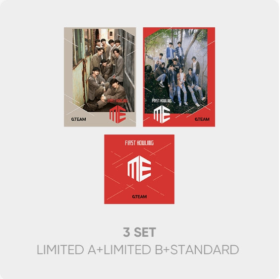 [&TEAM] jp 1st album 3 set