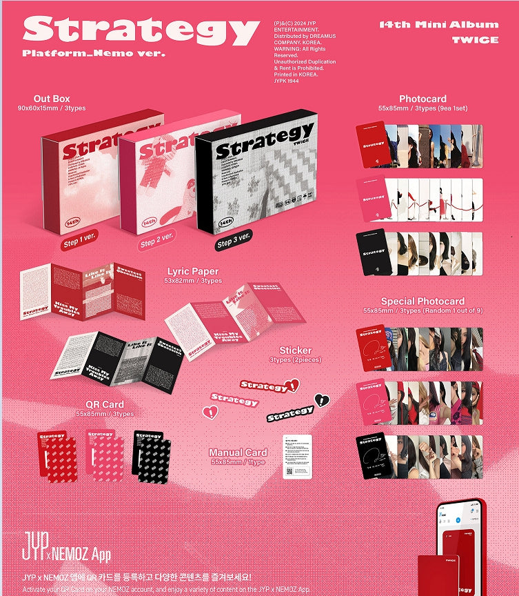[TWICE] 14th mini album strategy (platform_nemo ver.)