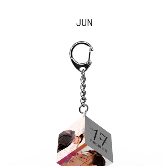 [SEVENTEEN] MINI CUBE KEYRING SET (17 IS RIGHT HERE) OFFICIAL MD