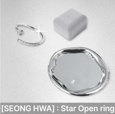 [ATEEZ] seonghwa star open ring