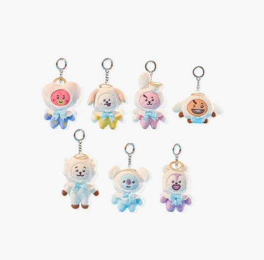 [BT21] angel plush keyring angel & villain