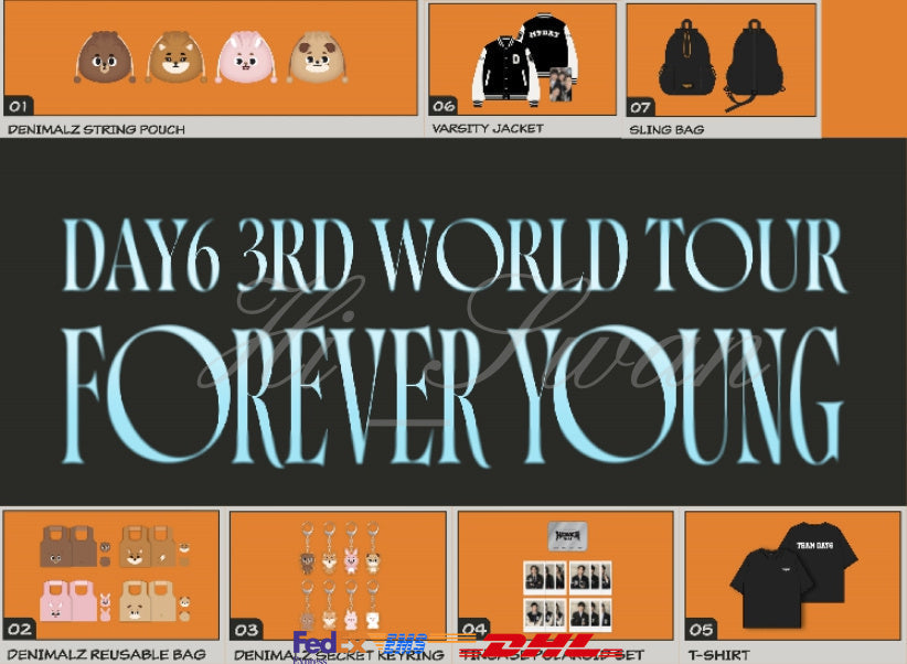 [DAY6] DAY6 3RD WORLD TOUR FOREVER YOUNG OFFICIAL MD