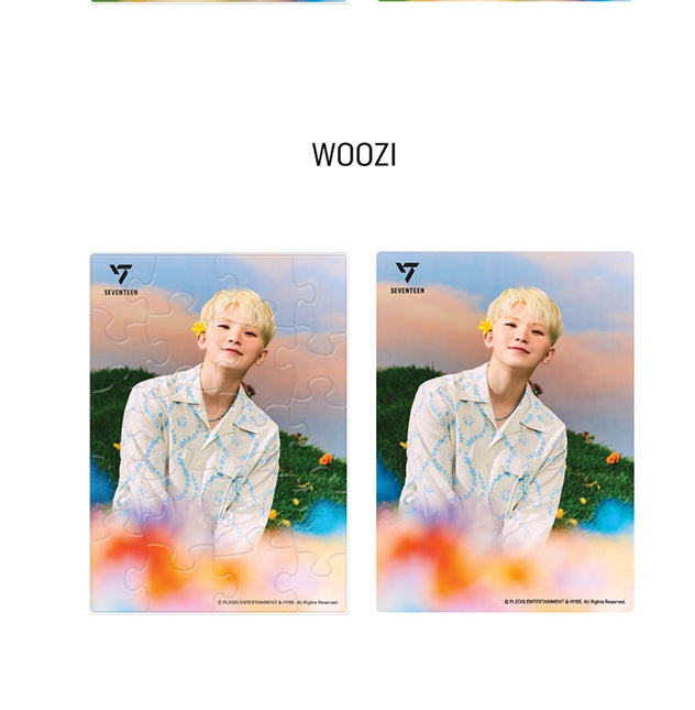 [SEVENTEEN] POST CARD PUZZLE (SECTOR 17) OFFICIAL MD (Member type)