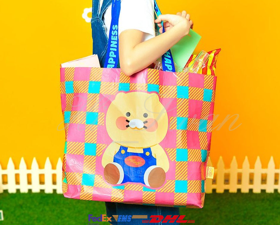 [KAKAO FRIENDS] Wiggle Wiggle Reusable Bag Choonsik OFFICIAL MD