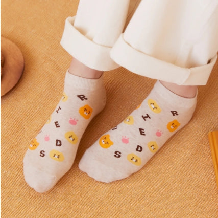 [KAKAO FRIENDS] daily short socks