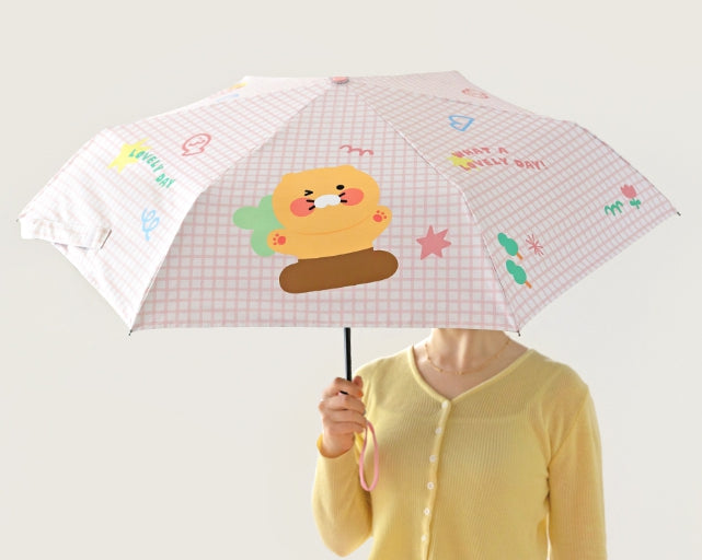 [Kakao Friends] 3-Fold Automatic Umbrella Chunsik/Ryan