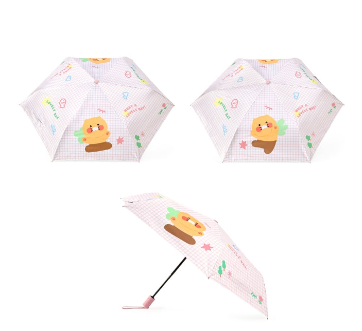 [Kakao Friends] 3-Fold Automatic Umbrella Chunsik/Ryan