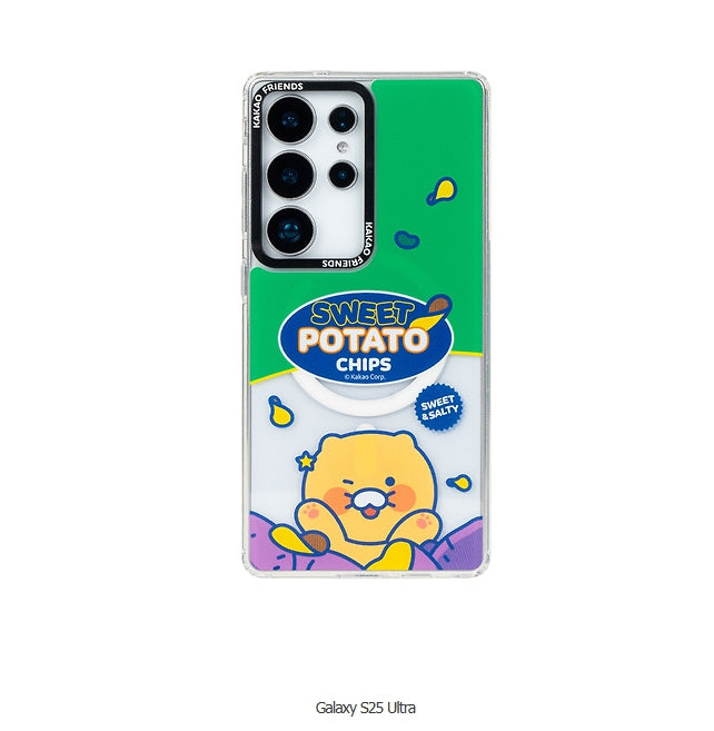 [KAKAO FRIENDS] choonsik snack clear magnetic case