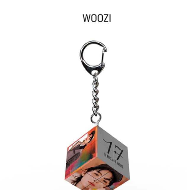 [SEVENTEEN] MINI CUBE KEYRING SET (17 IS RIGHT HERE) OFFICIAL MD