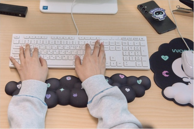 [BTS] JIN 'HAPPY' - Wootteo Wrist Rest Set