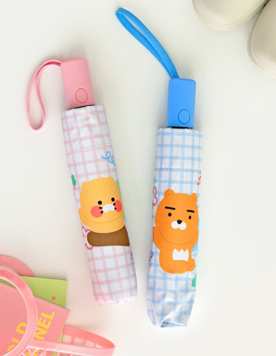 [Kakao Friends] 3-Fold Automatic Umbrella Chunsik/Ryan