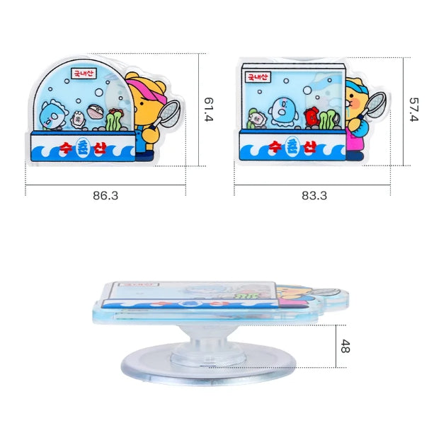 [KAKAO FRIENDS]x Sanrio Hangyodon MagSafe Acrylic Phone Stand Holder