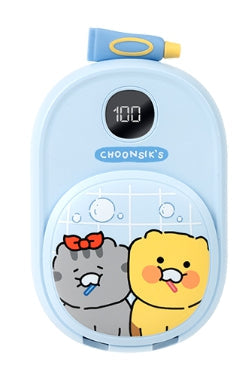 [KAKAO FRIENDS]Chunsik Dual UV Toothbrush Sterilizer & Dryer (Portable & Home Use, 2-Slot)