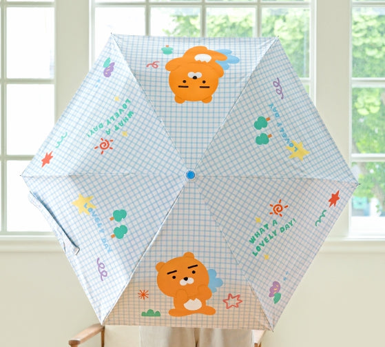 [Kakao Friends] 3-Fold Automatic Umbrella Chunsik/Ryan