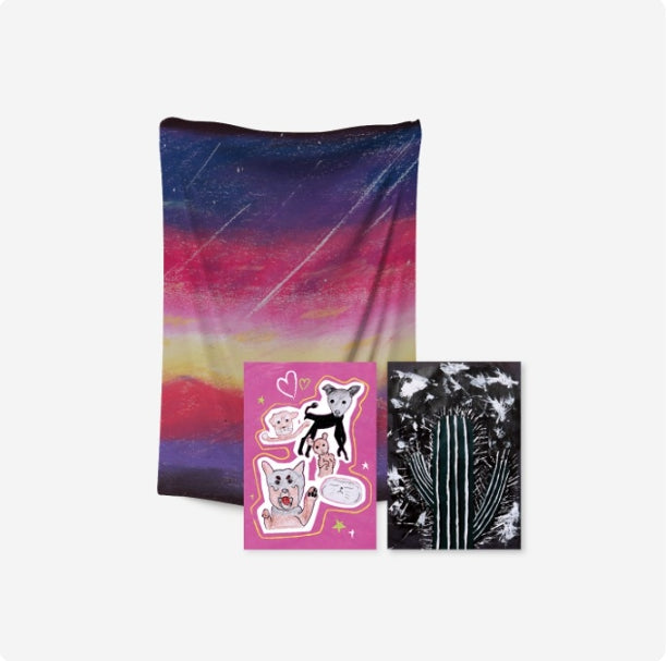[TWICE] jeongyeon chiffon fabric poster set - ready to be