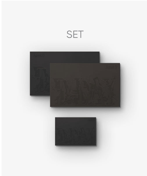 [BTS] agust d 'd-day' (set) + 'd-day' (weverse albums ver.) set